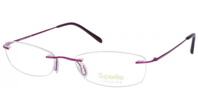 Superlite SL55 - Titanium Rimless Glasses