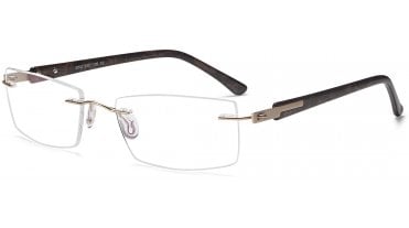 EMP7587 Rimless Glasses