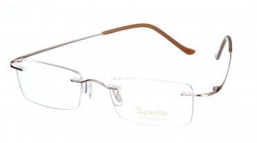 Superlite SL19 - Titanium Rimless Glasses