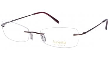 Superlite SL53 - Titanium Rimless Glasses