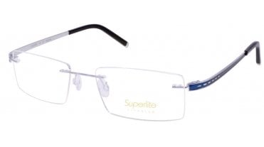 Superlite SL74 - Titanium Rimless Glasses