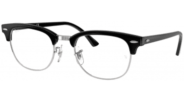 Ray-Ban RX5154 Clubmaster Black On Silver (2000)